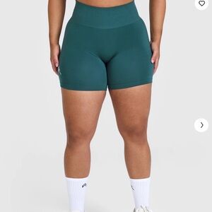 Women's Teal High-Waisted Shorts oner active